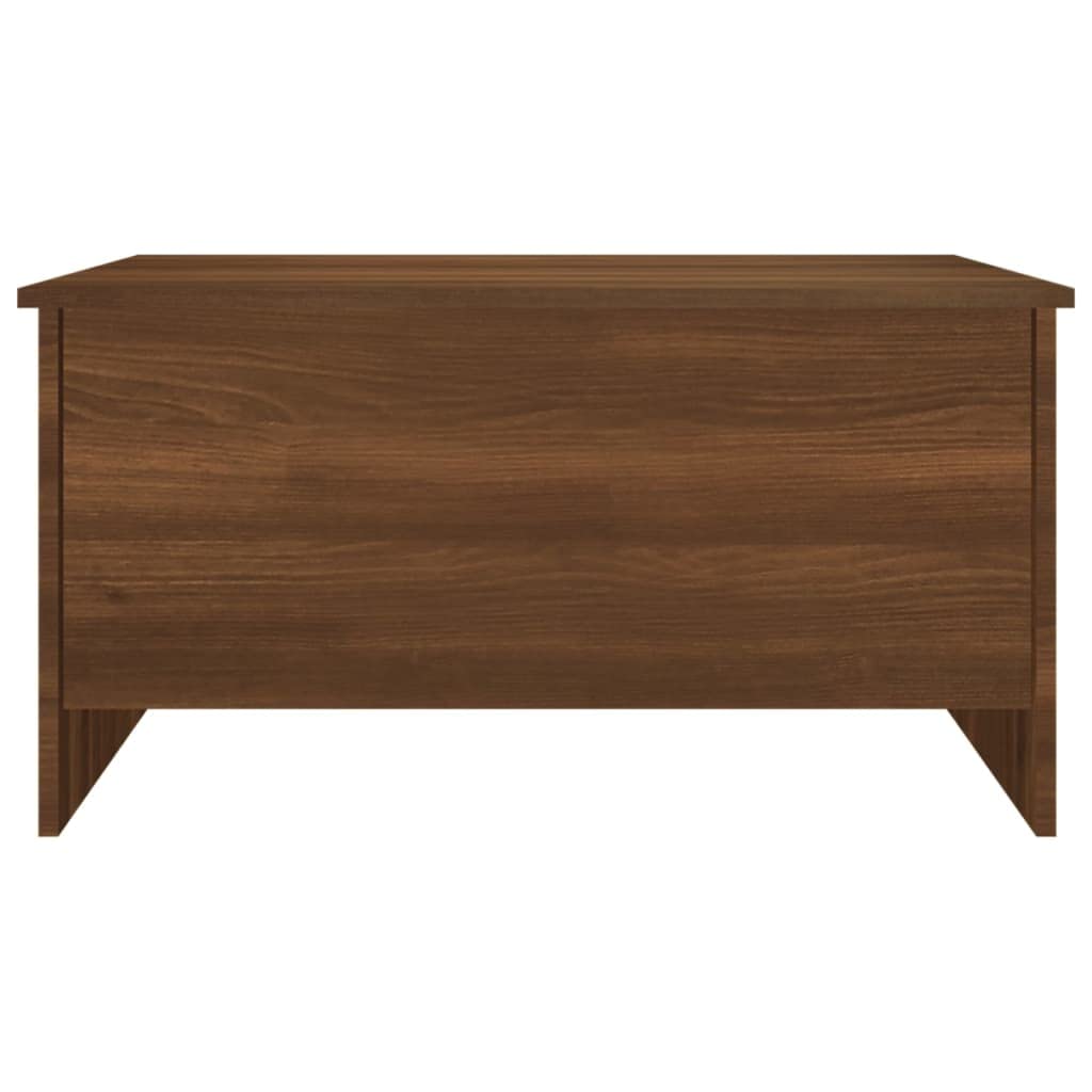 Foto 5 pulgar | Mesa De Café Vidaxl  Madera De Roble Marrón  80 X 55 5 X 41 5 Cm - Venta Internacional.