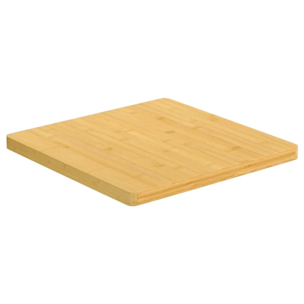 Foto 4 pulgar | Tablero Vidaxl De Fibra De Bambú  50 X 50 X 2 5 Cm  Barnizado En Marrón - Venta Internacional.