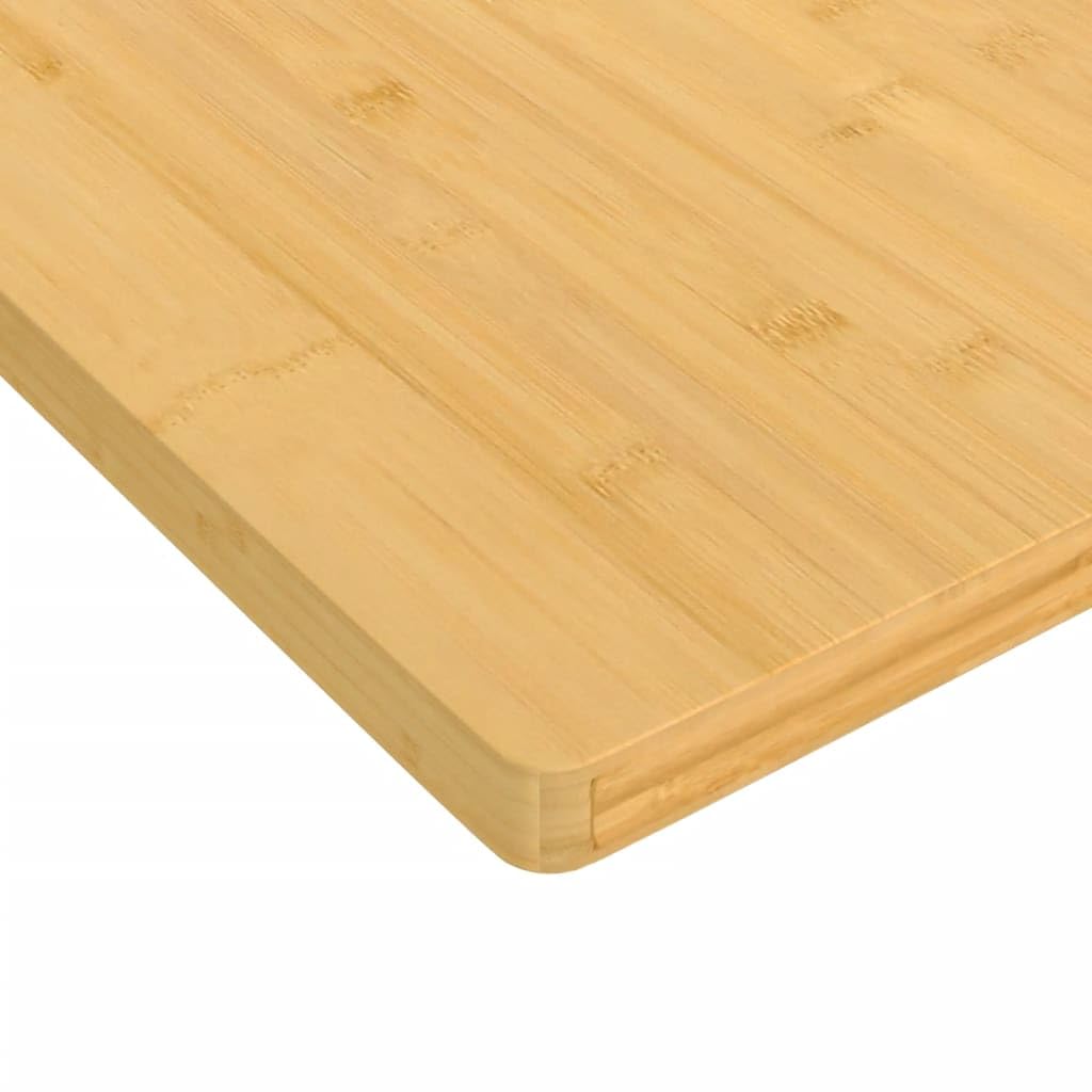 Foto 5 pulgar | Tablero Vidaxl De Fibra De Bambú  50 X 50 X 2 5 Cm  Barnizado En Marrón - Venta Internacional.