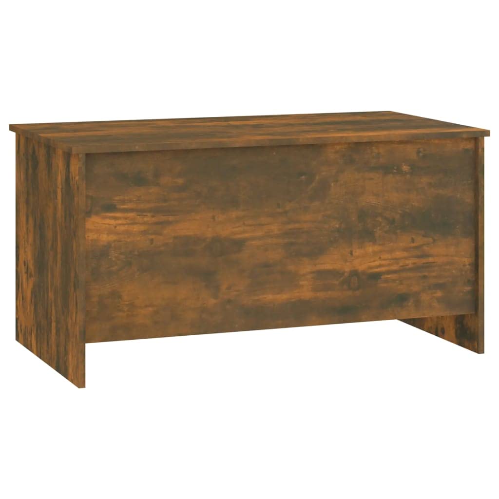Foto 4 pulgar | Mesa De Café Vidaxl De Madera De Roble Ahumado 102 X 56 X 53 Cm - Venta Internacional.