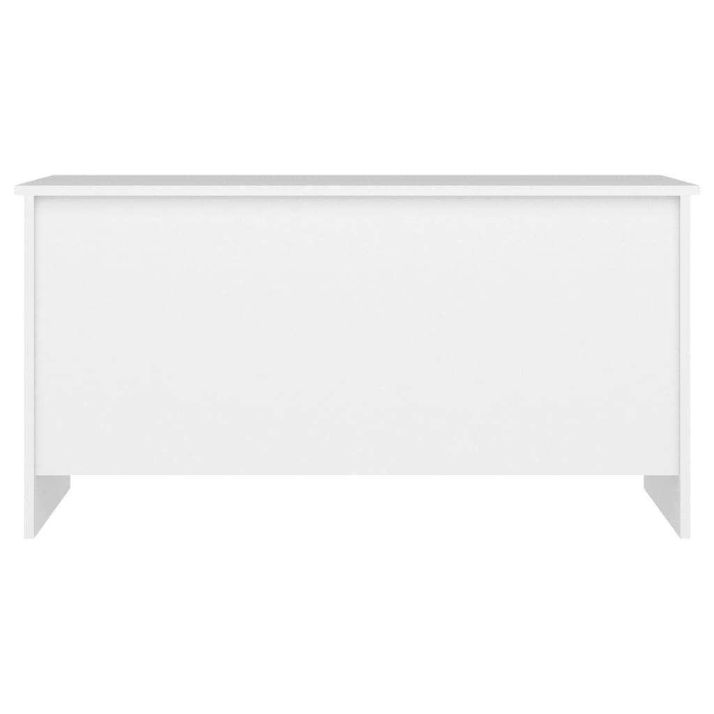 Foto 5 pulgar | Mesa De Café Vidaxl  Madera De Ingeniería Blanca  102 X 56 X 53 Cm - Venta Internacional.