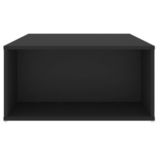 Foto 4 | Mesa De Café Vidaxl De Madera De Ingeniería Negra 90x67x33 Cm - Venta Internacional.