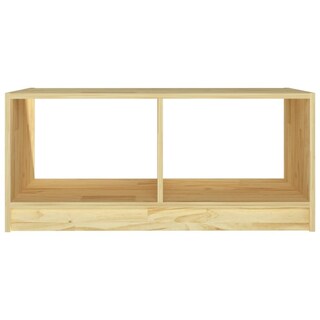 Foto 6 | Mesa De Café Vidaxl De Madera Maciza De Pino 75x50x33 5 Cm - Venta Internacional.
