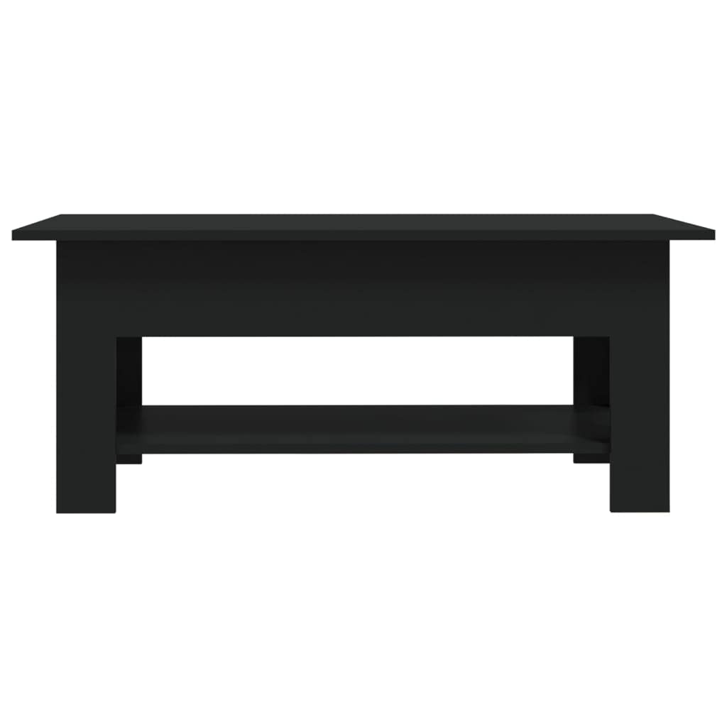 Foto 4 pulgar | Mesa De Café Vidaxl De Madera De Ingeniería Negra 102x55x42 Cm - Venta Internacional.