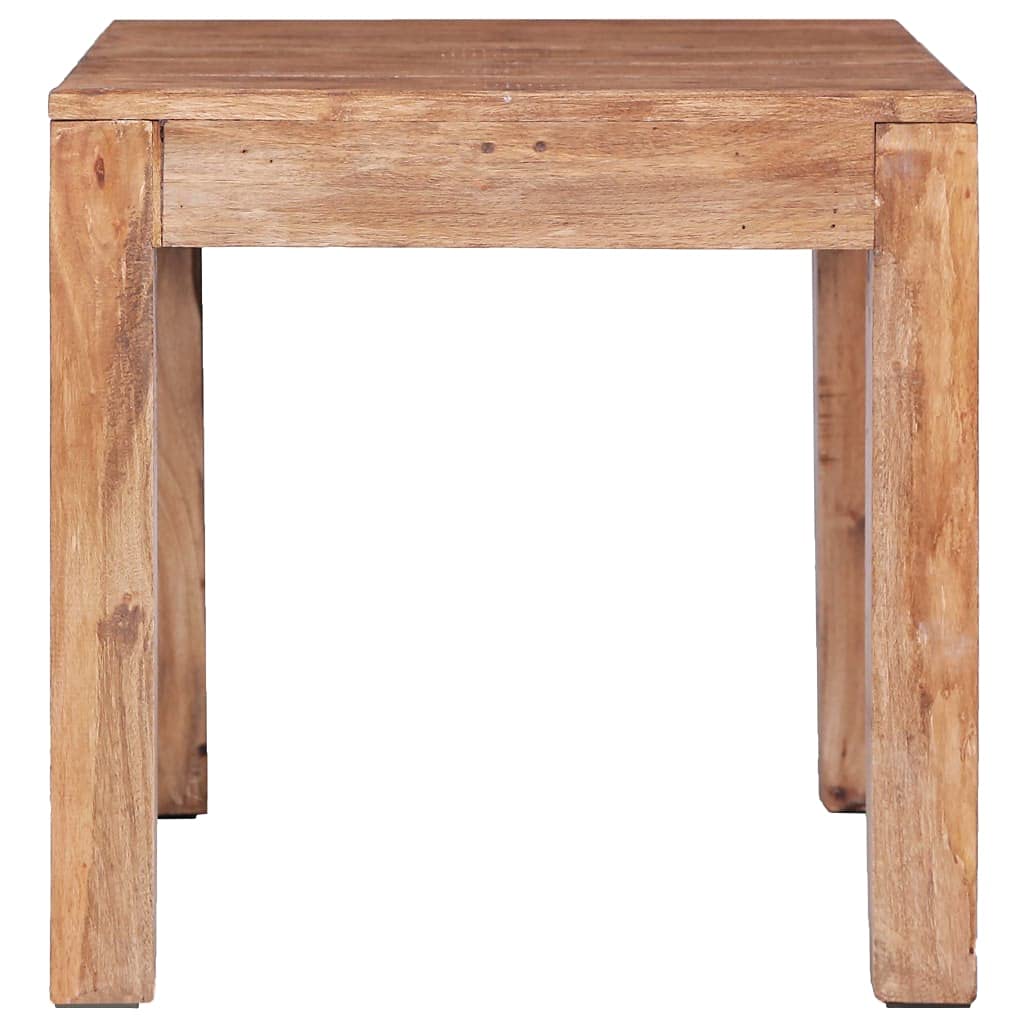 Foto 2 | Mesa De Café Vidaxl De Madera Maciza Hecha A Mano Con Madera Recuperada - Venta Internacional.