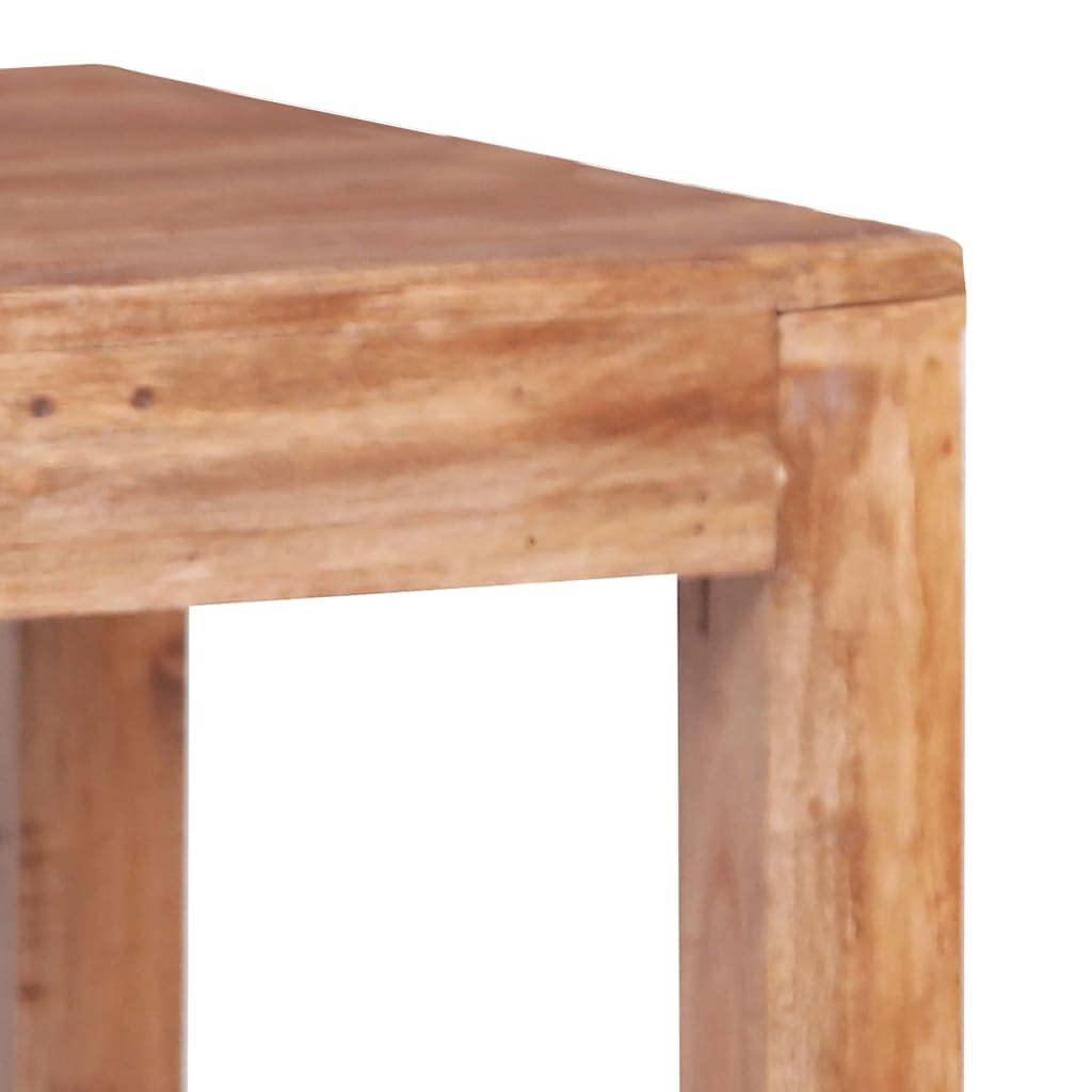 Foto 3 | Mesa De Café Vidaxl De Madera Maciza Hecha A Mano Con Madera Recuperada - Venta Internacional.