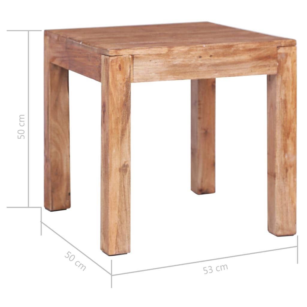 Foto 6 pulgar | Mesa De Café Vidaxl De Madera Maciza Hecha A Mano Con Madera Recuperada - Venta Internacional.