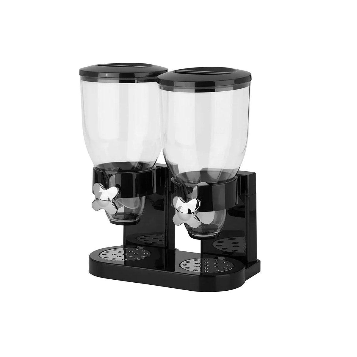 Dispensador De Cereal Despachador Doble Alimentos Y Semillas Eo Safe Imports Esi-11629 Negro $759