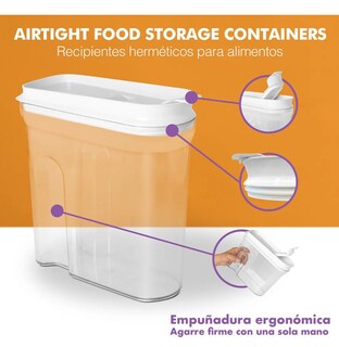 Foto 4 | Recipientes Dispensador Xtellar Blanco Powon