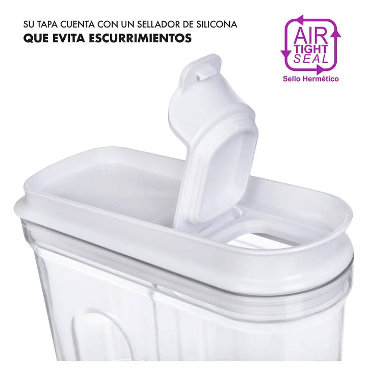 Foto 6 pulgar | Recipientes Dispensador Xtellar Blanco Powon
