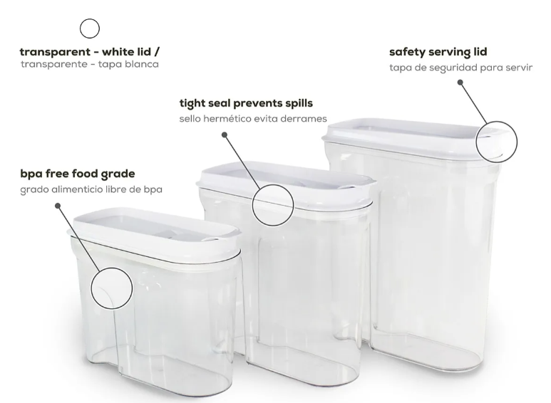 Foto 7 pulgar | Recipientes Dispensador Xtellar Blanco Powon