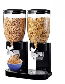 Foto 5 | Dispensador De Cereal Color Negro + Termo Güish Gratis