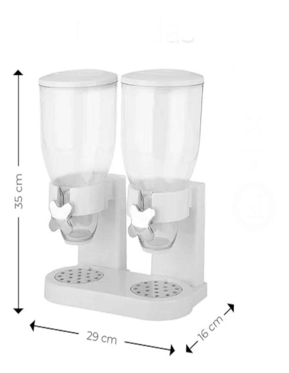 Foto 4 pulgar | Dispensador De Cereal Color Blanco + Termo Güish Gratis