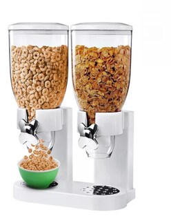 Foto 5 | Dispensador De Cereal Color Blanco + Termo Güish Gratis