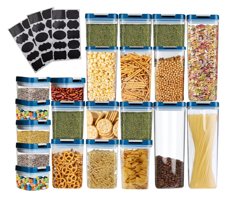 21 Xtellar Dispensadores De Cereales Herméticos Recipiente Plástico Para Almacenamiento Cereal Y Semillas