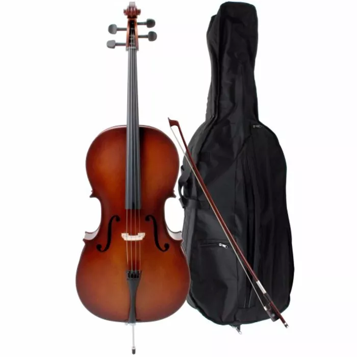 Chelo Cello Estudiante 4/4 Amadeus Cellin Con Funda