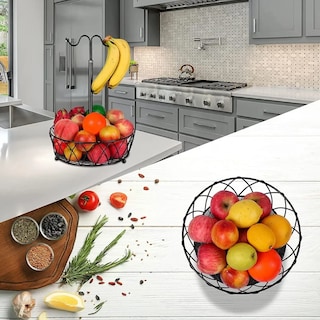 Foto 3 | Frutero Cesta De Cocina Eo Safe Imports Esi-20736 Negro