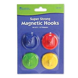 Foto 3 | Ganchos Magnéticos Learning Resources Superfuertes, 4 Piezas - Venta Internacional.
