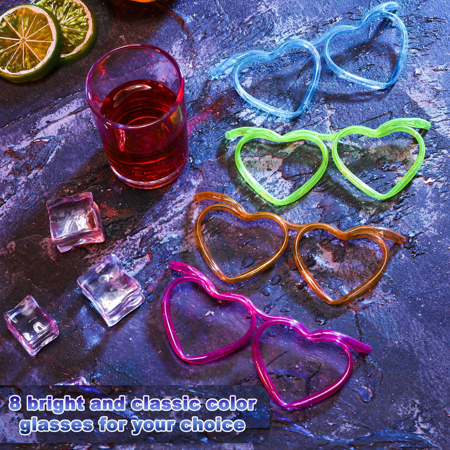 Foto 5 | Gafas Skylety Para Beber, 8 Unidades, De Plástico - Venta Internacional.