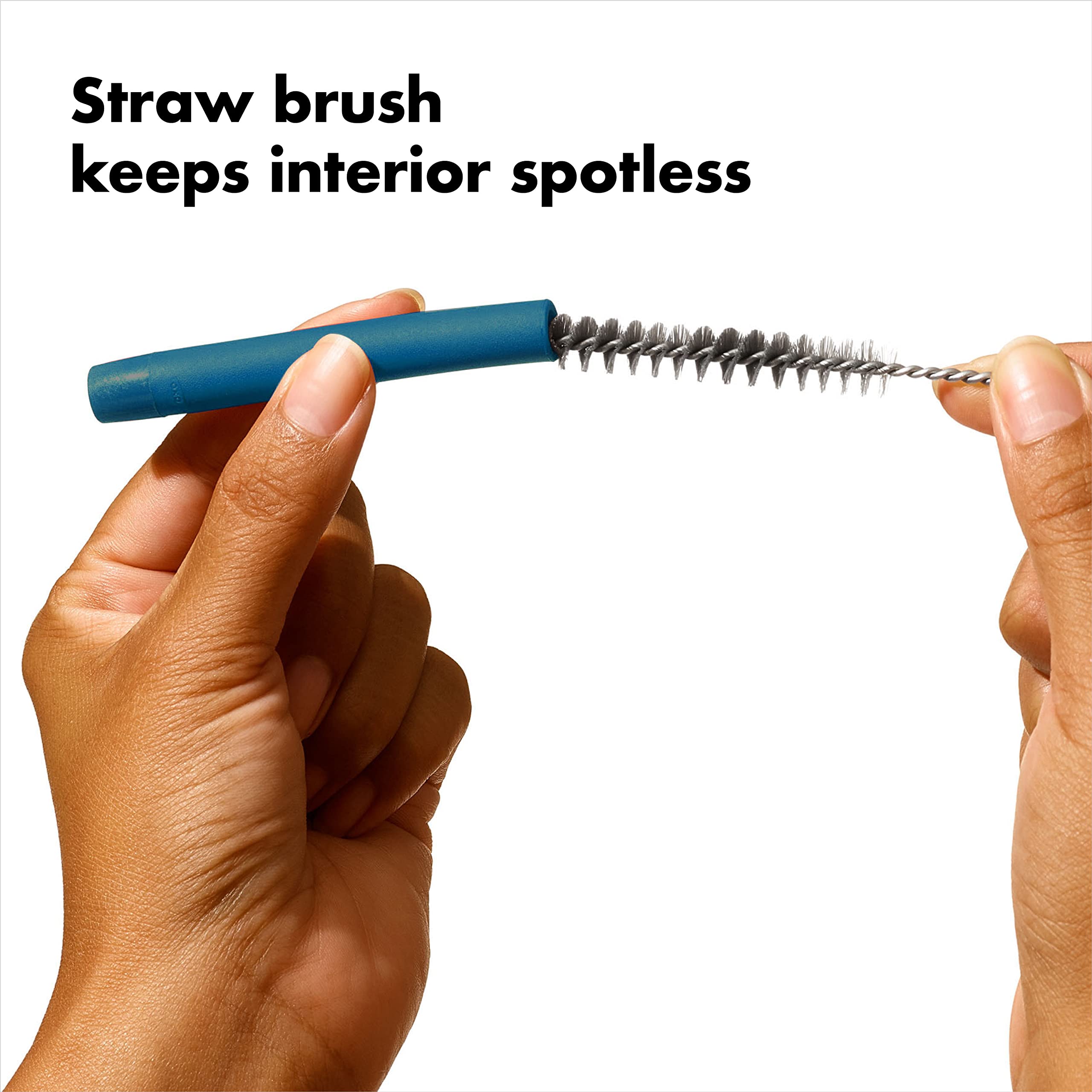 Foto 5 | Juego De Pajitas Reutilizables Oxo Good Grips De Acero Inoxidable, 4 Piezas - Venta Internacional.