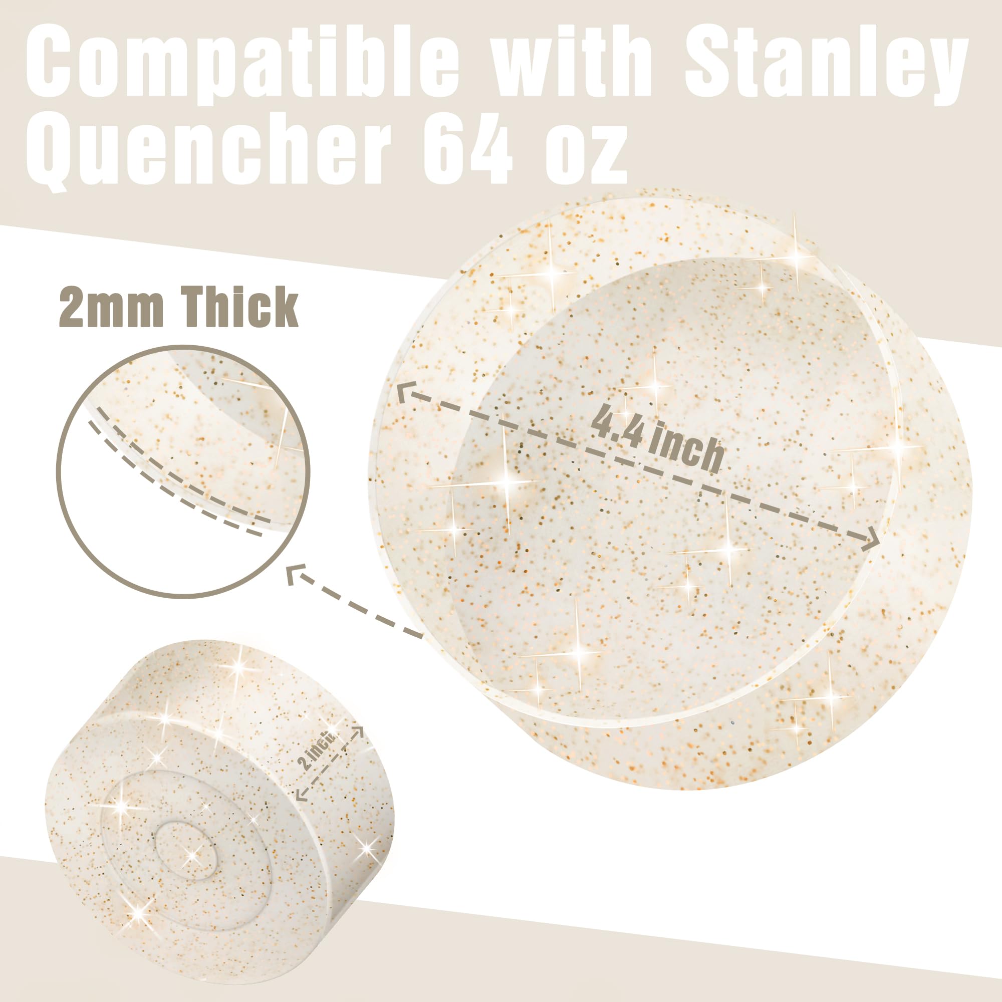 Foto 2 | Funda Protectora De Silicona Para Vaso Stanley Quencher De 1,9 L - Venta Internacional.