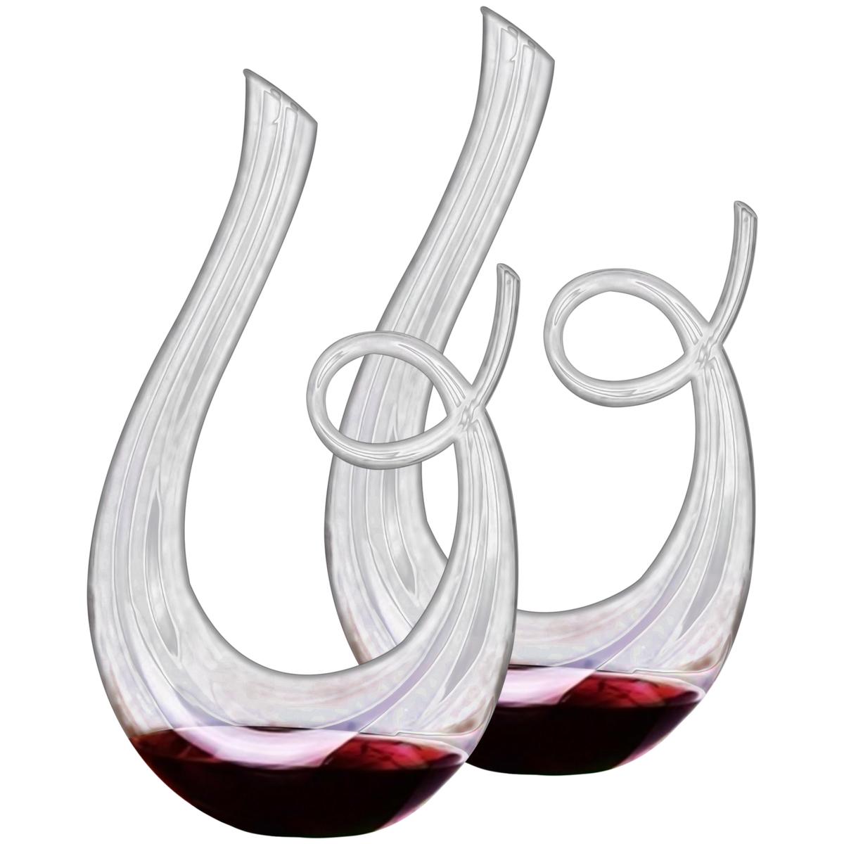Decantador Diseño De Cisne Mxlde-002 2 Piezas Chefgrill Vidrio