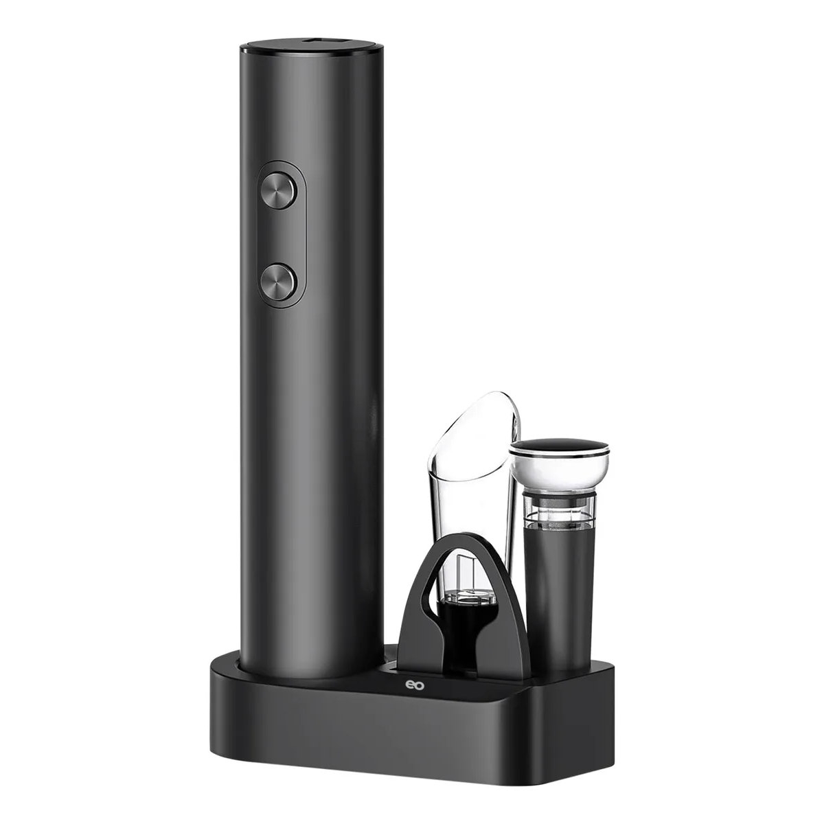 Foto 1 | Sacacorchos De Vino Eléctrico Con Base Kit Sacacorcho Eo Safe Imports  Esi-20687 Negro