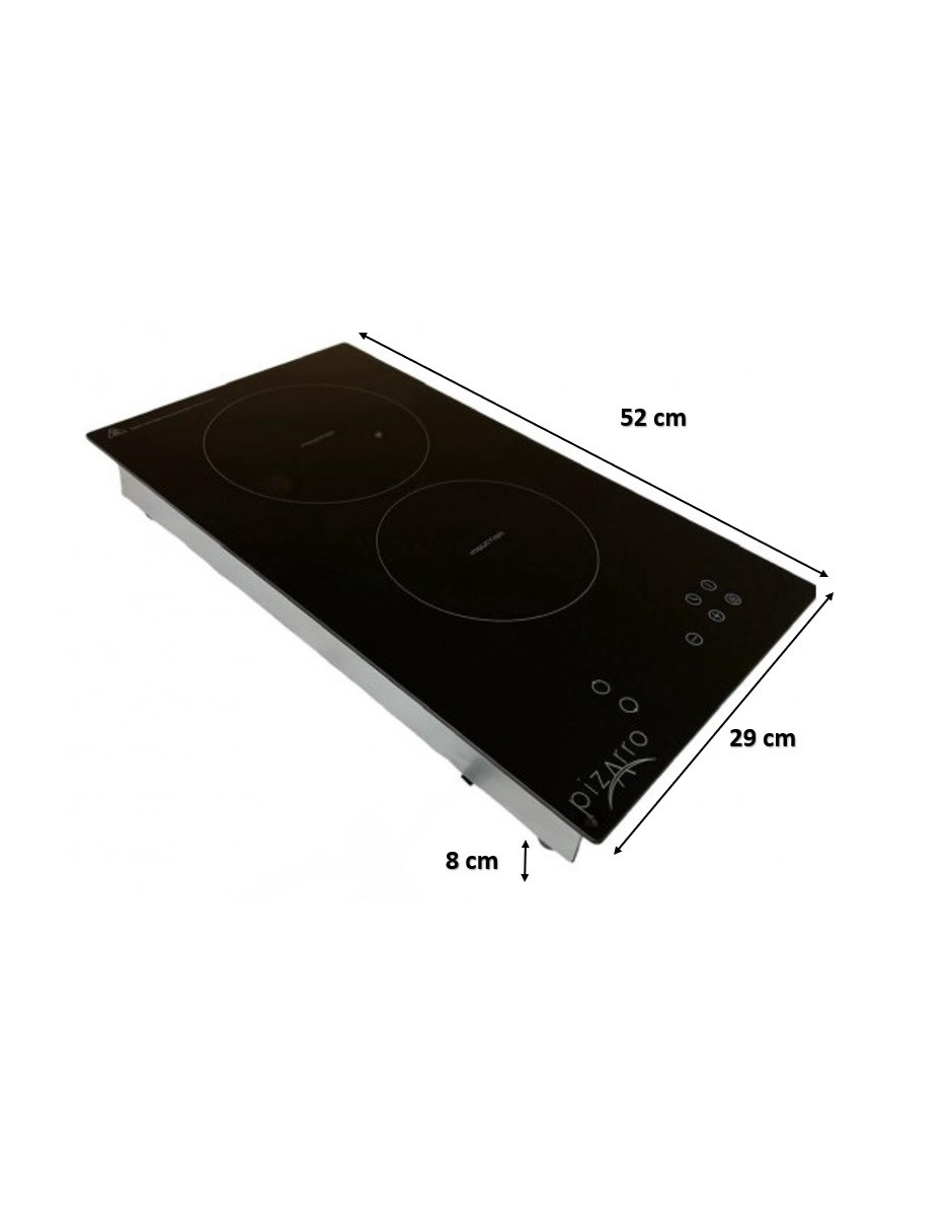 Foto 5 | Parrilla de 2 Quemadores de Induccion Magnética