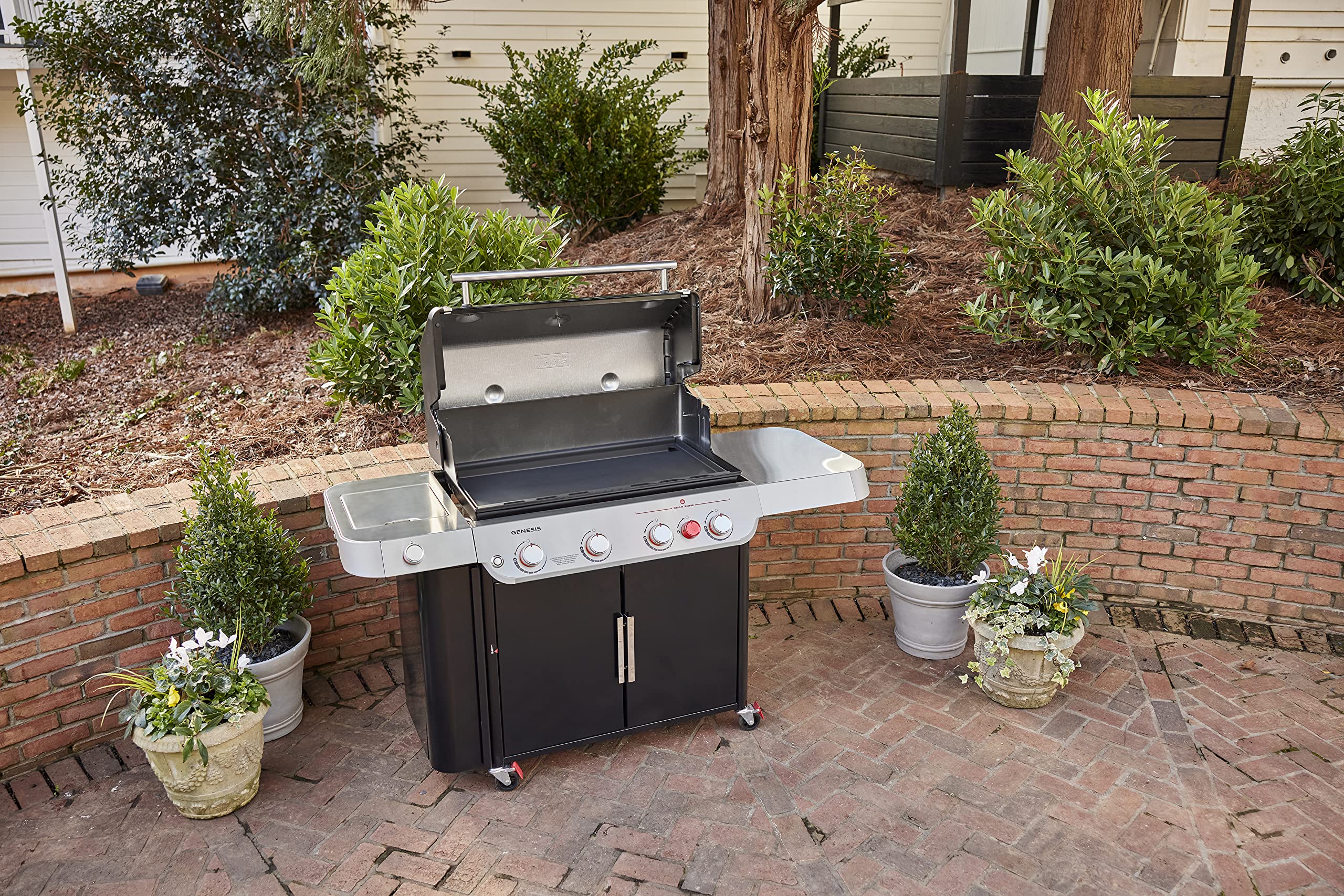 Foto 7 | Griddle Weber Serie Genesis 400 De Tamaño Completo Para Parrilla De Gas - Venta Internacional.