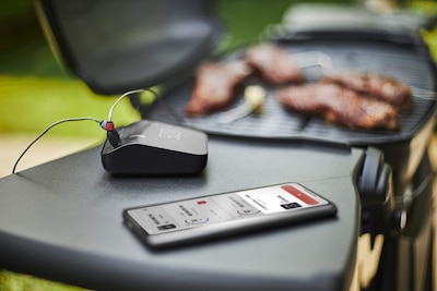 Foto 4 | Centro de Parrilla Inteligente Weber Connect para Cualquier Parrilla Negro - Venta Internacional