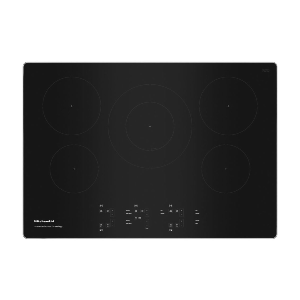 Foto 1 | Parrilla De Inducción Vitrocerámica Empotre Kitchenaid Kcig550jss De 79.2 Cm