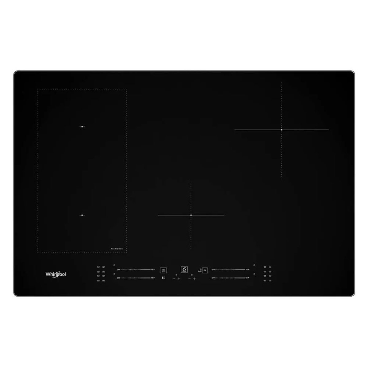 Foto 1 | Parrilla Vitrocerámica De Inducción Empotrable Whirlpool Acm708ne De 77 Cm