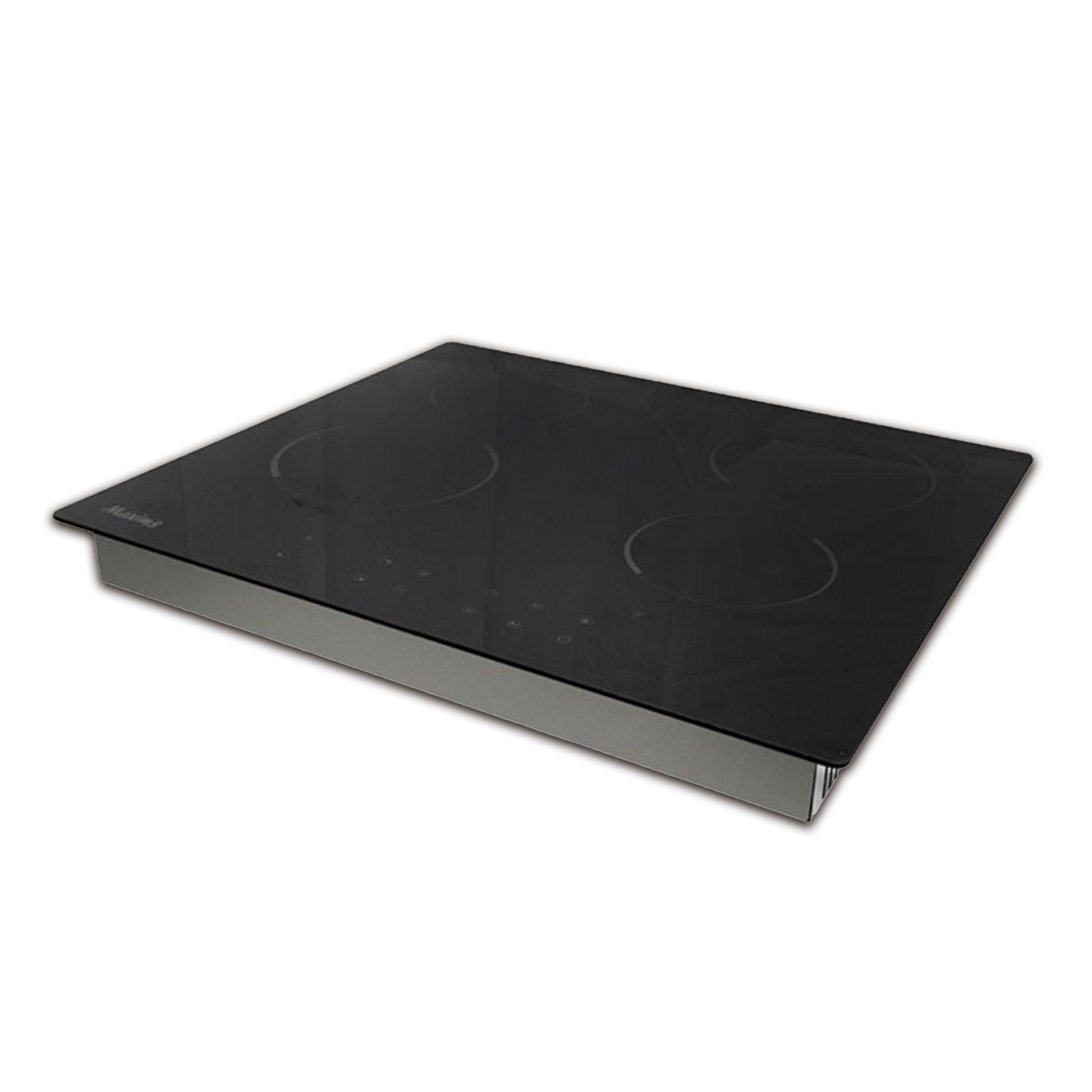 Parrilla Eléctrica Maxims Jvbs4v 4 Quemadores Cristal 127v Negra