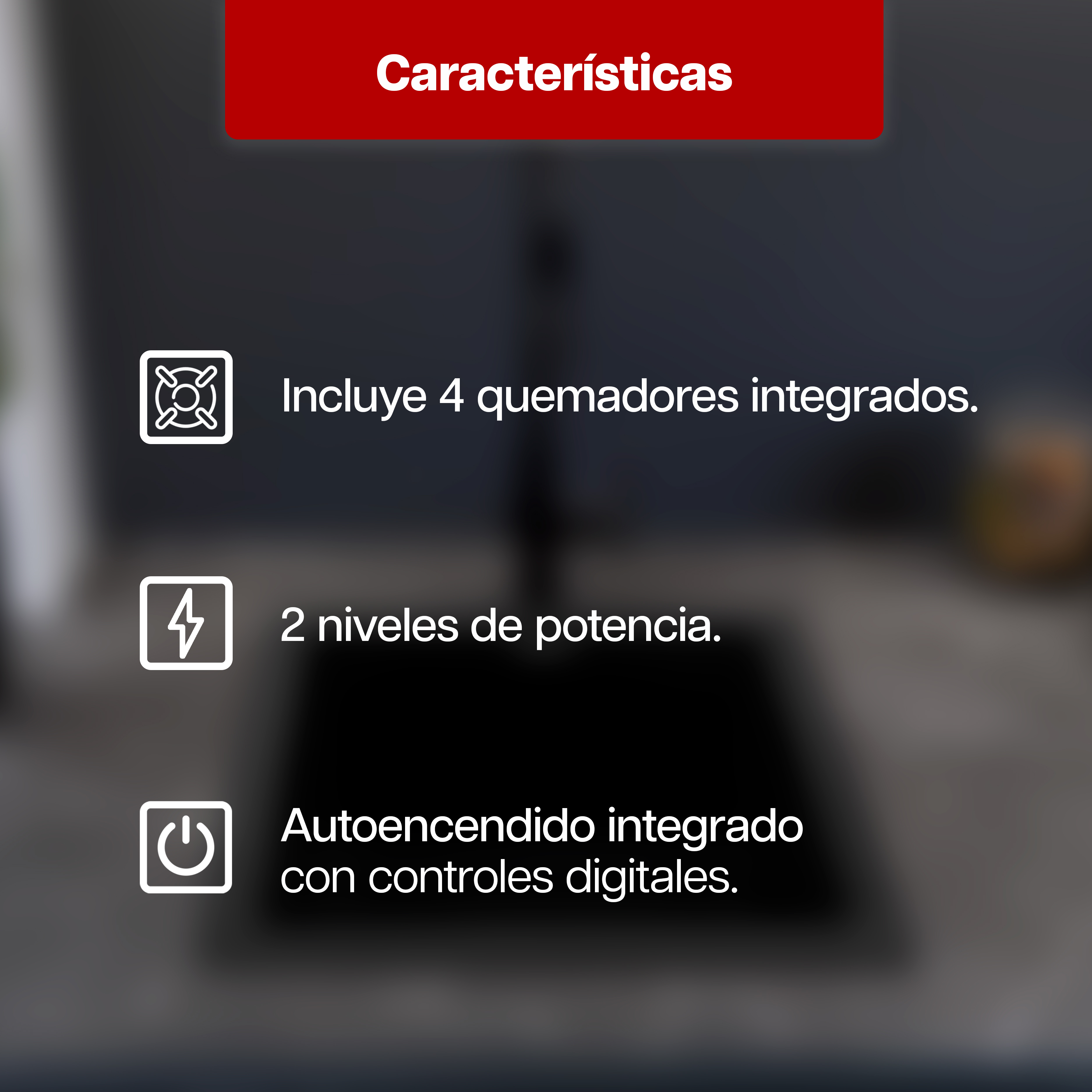 Foto 6 pulgar | Parrilla Eléctrica Maxims Jvbs4v 4 Quemadores Cristal 127v Negra