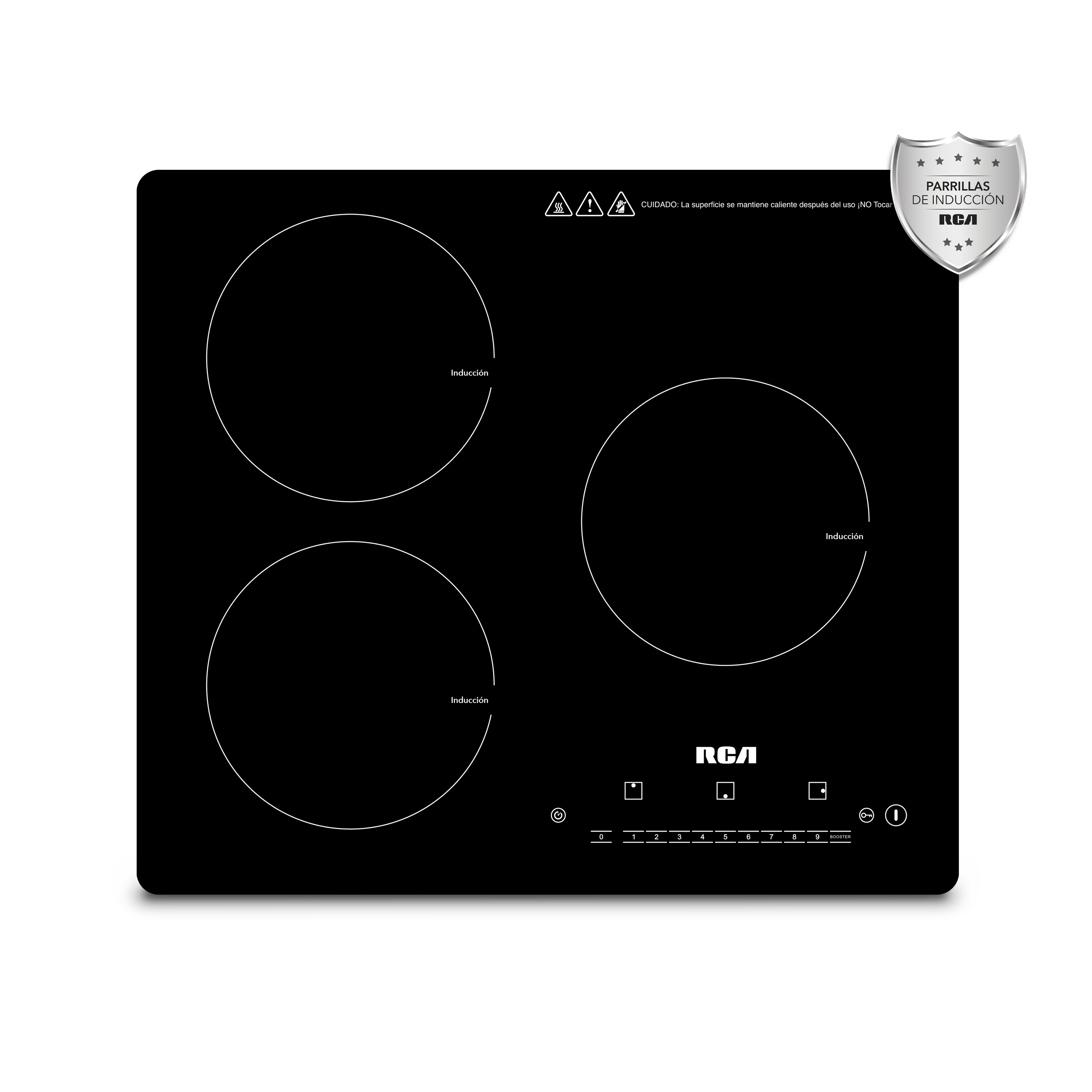 Foto 1 | Parrilla de Inducción RCA 49 x 52 cm Eléctrica RC-12A6 Negra