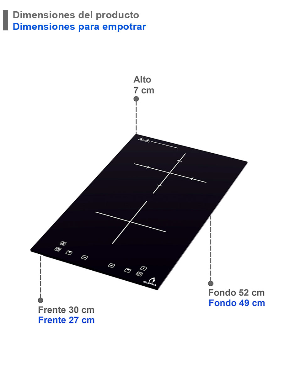 Foto 5 pulgar | Tricombo Grona Color Negro Con Campana De Pared 90cm Más Parrilla De Inducción Y Parrilla De Gas Con 4 Quemadores