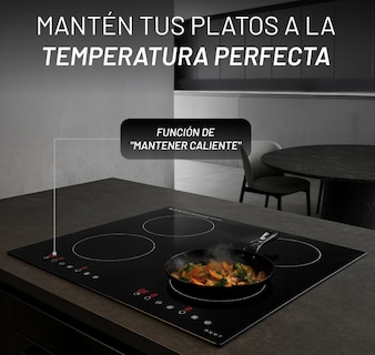 Foto 4 | Nuur Parrilla De Inducción 4 Quemadores Parin4-120