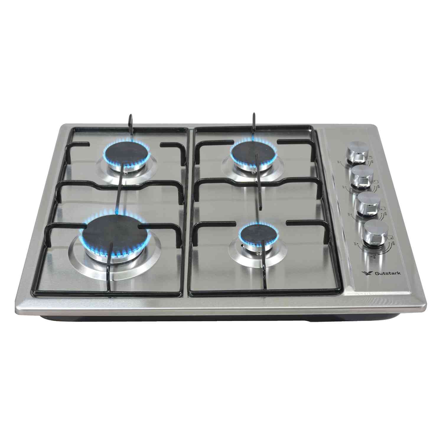 Foto 4 | Parrilla a Gas LP y Natural Gutstark color Plata 4 Quemadores 58.5 X 50.5 X 9 CM