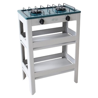 Foto 3 | Parrilla Gas Fraga P-906 color Azul Anaquel 2 Quemadores