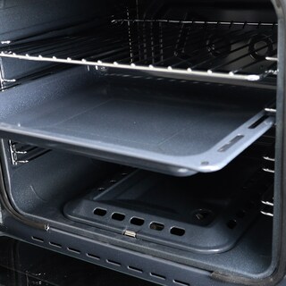 Foto 4 | Tricombo Parrilla 5 Quemadores + Campana de Isla 76 cm + Horno Empotrable Supra Barelli Negros