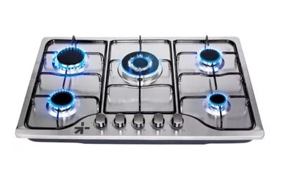 Foto 1 | Parrilla Empotrable Wünd 5 Quemadores Gas Acero Inoxidable