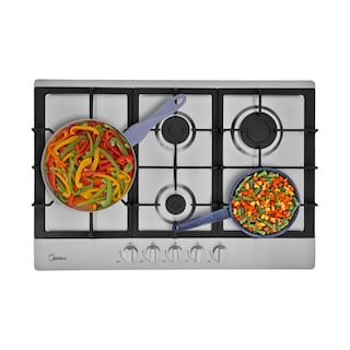 Foto 7 | Parrilla Empotrable A Gas Midea 30” - Acero Inoxidable