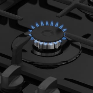 Foto 6 | Parrilla Empotrable a Gas Midea Negra Cristal Templado 24”
