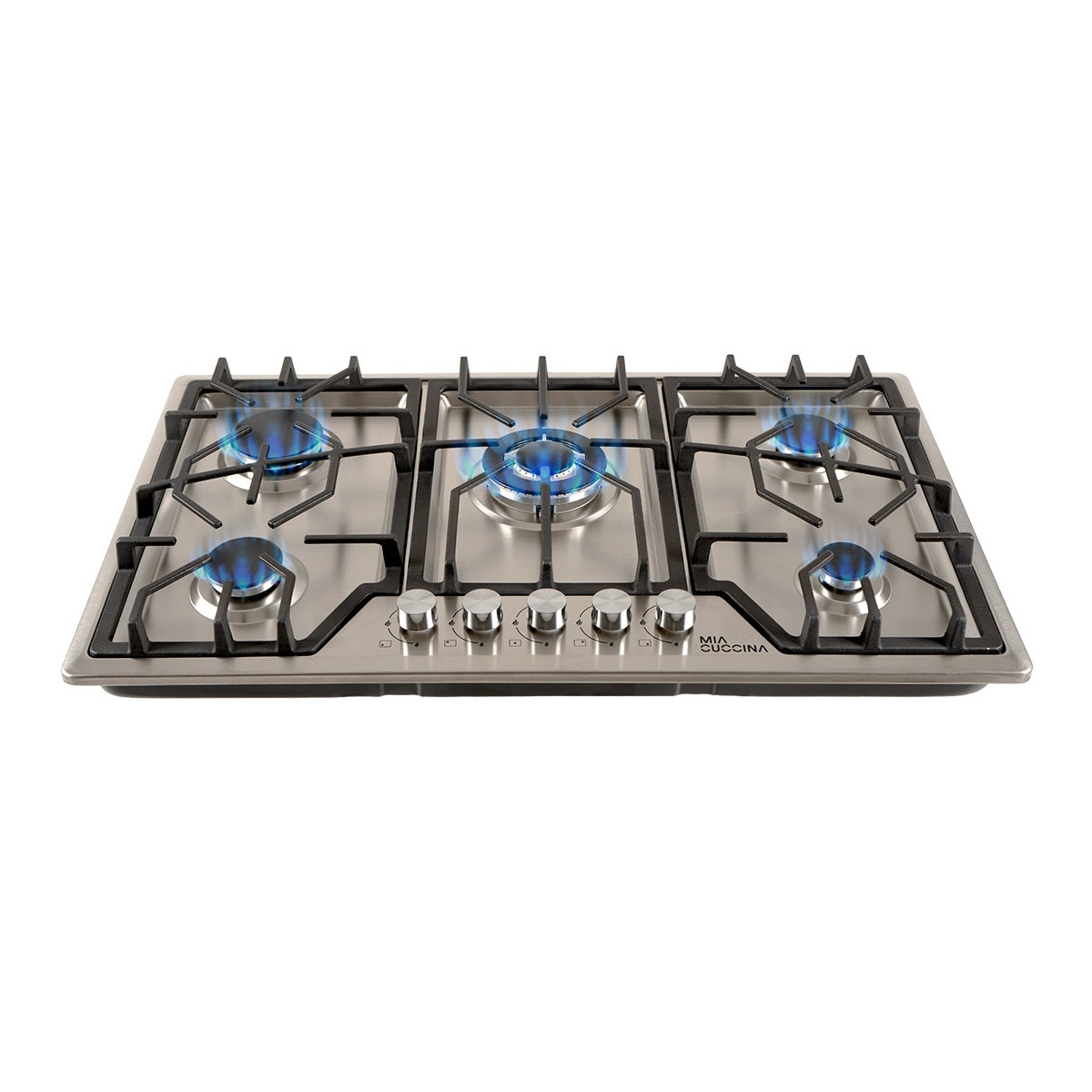 Parrilla de Gas Level Home 5 Quemadores de Acero Inoxidable $4,049