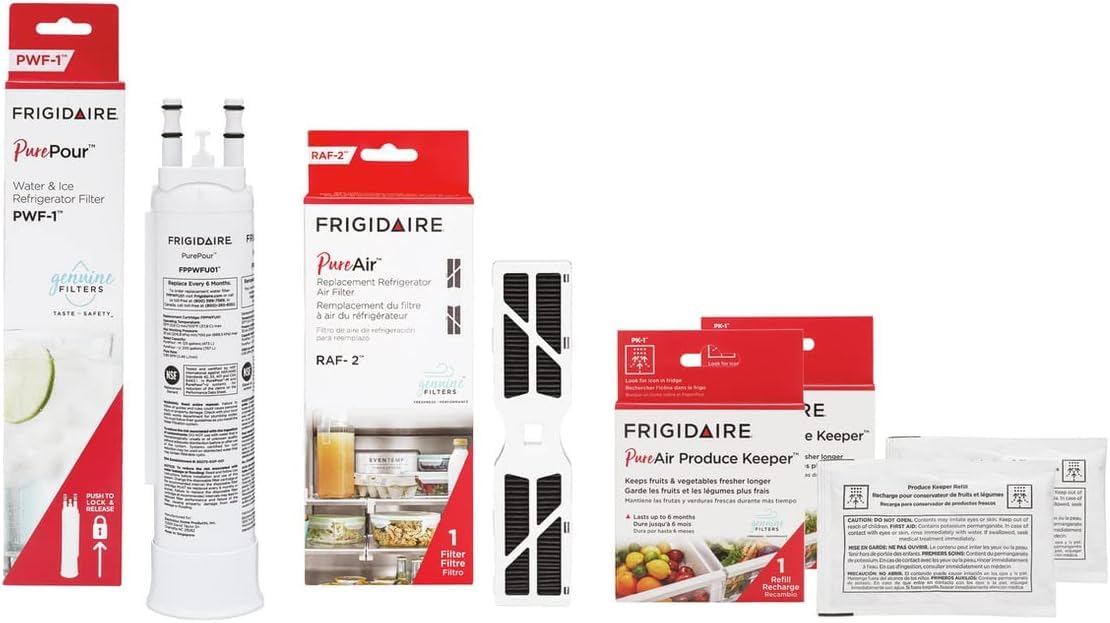 Combo De Filtro De Agua Y Aire Frigidaire Pwf-1 Fppwfu01 - Venta Internacional.