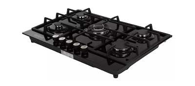 Foto 2 | Parrilla Axcent 5 Quemadores en Cristal Negro 77 cm
