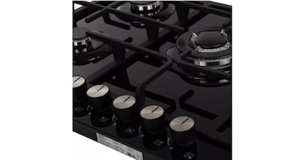 Foto 3 | Parrilla Axcent 5 Quemadores en Cristal Negro 77 cm