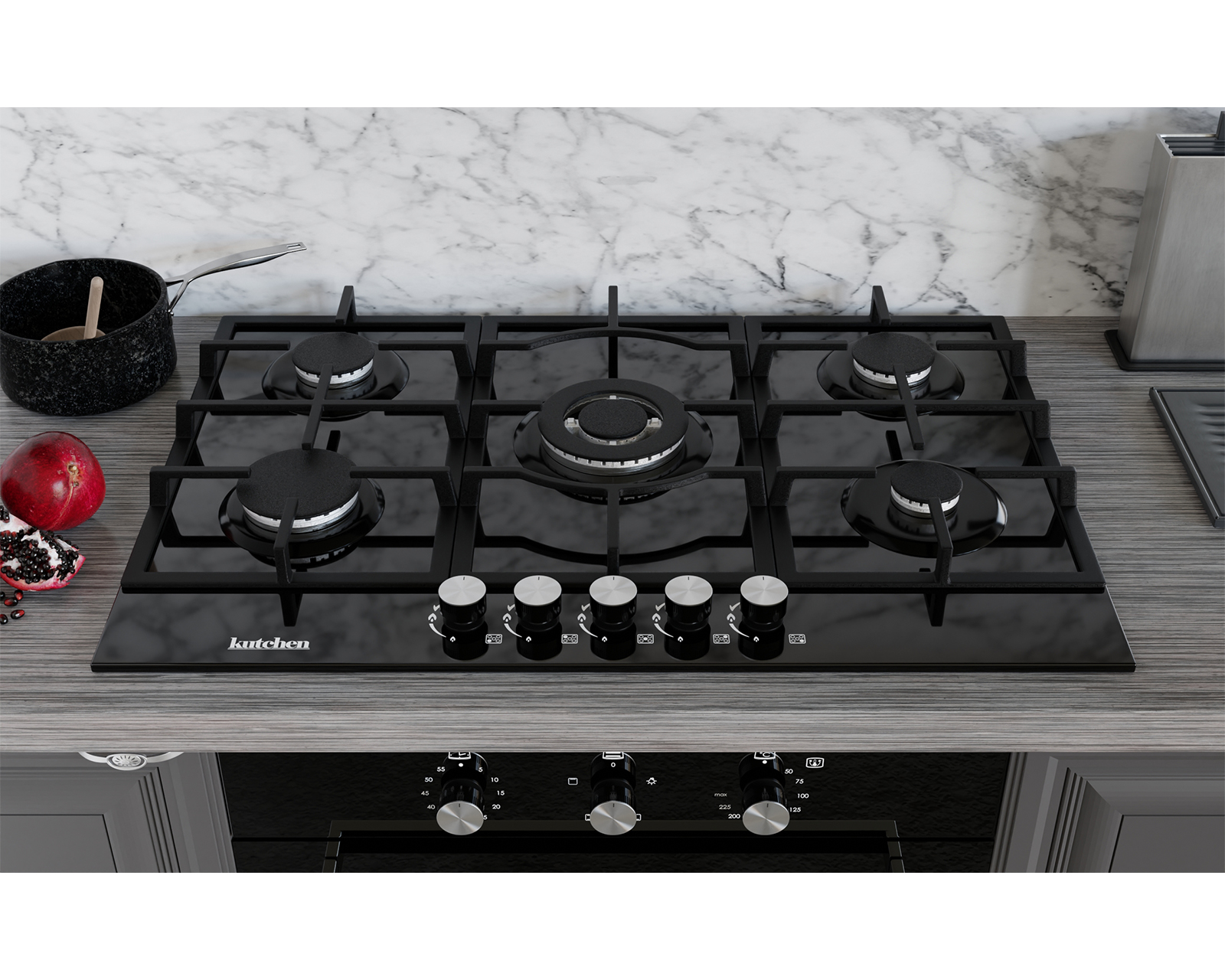 Foto 6 pulgar | Parrilla Kuchen 76 Cm 110v Kpg22776b