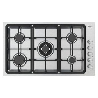 Foto 1 | Parrilla Gas Empotre Whirlpool Wp3550s De 86 Cm 5 Quemadores Acer