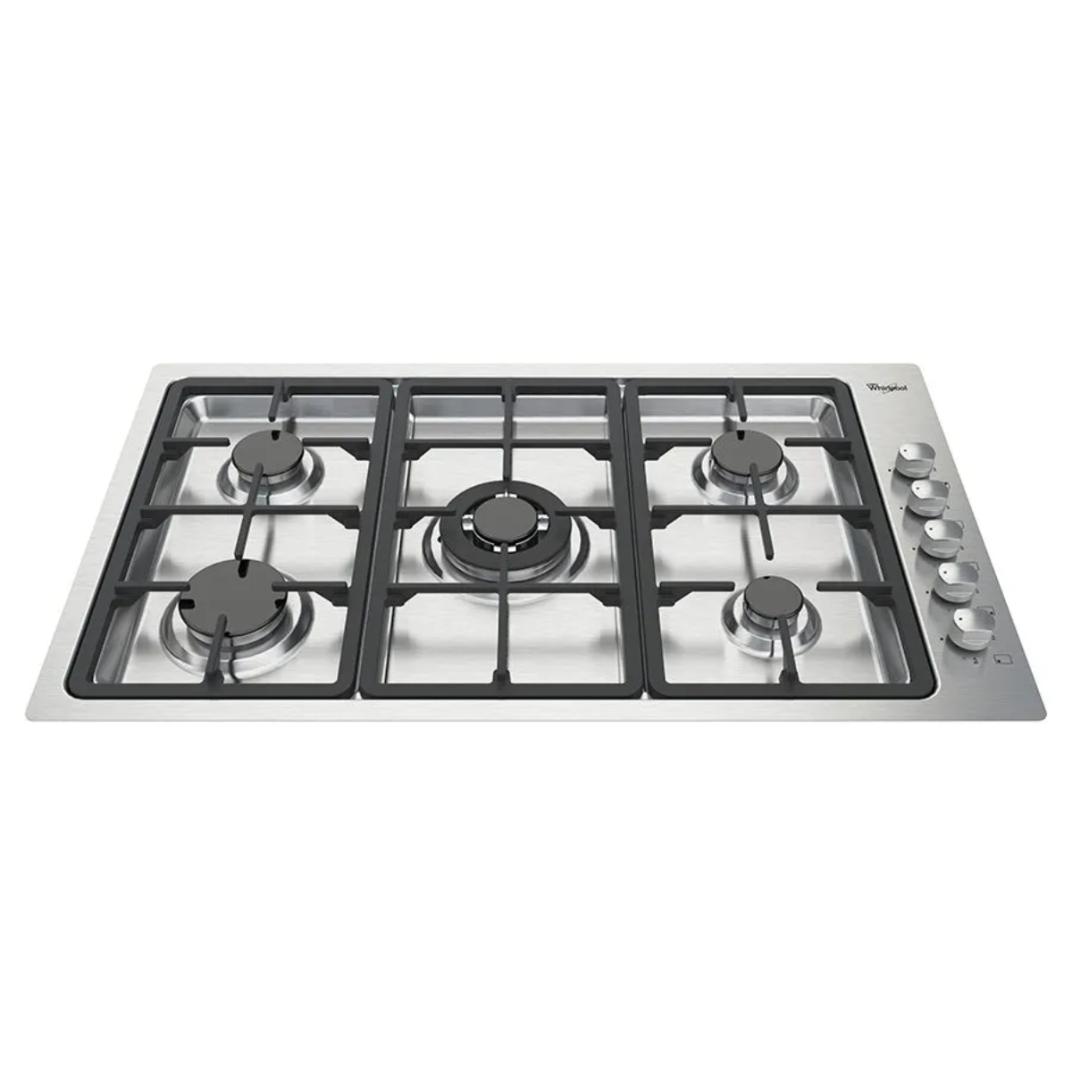 Foto 4 pulgar | Parrilla Gas Empotre Whirlpool Wp3550s De 86 Cm 5 Quemadores Acer
